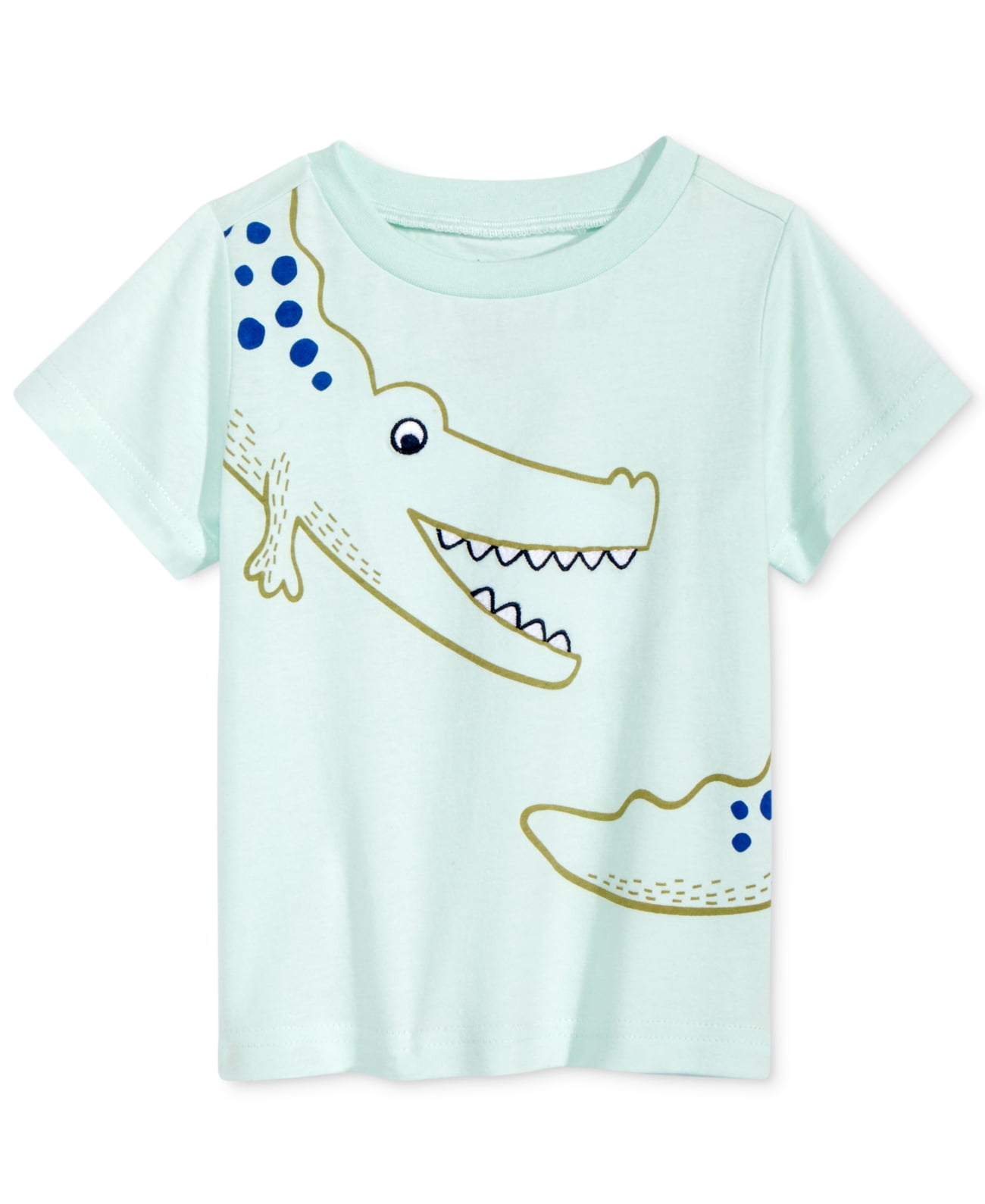 First Impressions Graphic-Print Cotton T-Shirt, Alligator Baby Boys ...