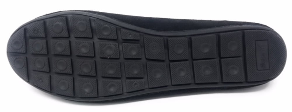 Victoria K Women's Faux Fur With Rhinestone Ballerina Flats