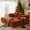 Orange, variant on YINIX 82" Comfortable Sectional Sofa for Living Room , Double Chaise Lounge with Wide Armrest, Orange