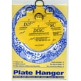 thumbnail image 1 of Juego de colgador de platos con adhesivo en forma de disco, tamaño mediano, invisible, inglés, 1 of 2