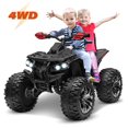 thumbnail image 1 of Joyracer 4x4 24V Kids Ride on ATV with Remote Control, 2 Seater 24 Volt Ride on Toys, 800W 4-Wheeler Quad Car for Big Kids, Black, 1 of 10