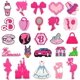 thumbnail image 4 of Encantos de zapatos Barbi personalizados Decoraciones de zapatos de dibujos animados lindos Encantos de Hello Kitty Crocks, 4 of 4