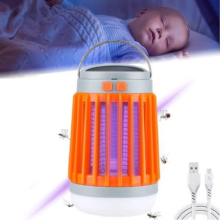 Mlqidk Mosquitoes Zapper 2023 New ElectriZap Buzz Blast Pro Zaptec Mosquitoes Zapper USB Charing and Solar Great for Outdoor and Indoor