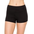 thumbnail image 2 of Pantalones cortos ALWAYS para mujer, entrenamiento, yoga, negros, pequeños, 3 veces pequeños, 2 of 6