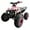 Pink/Black, variant on X Pro P011 Green 125 cc ATV with Reverse LED Headlights Big19 18 Tires