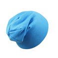 thumbnail image 3 of Audhol Toddler Hat Toddler Hat Boy's Beanie Hats Cotton Skull Caps for Toddlers Kids Little Boys 6-60 Months Hijab Cap Blue One Size, 3 of 3