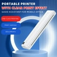 thumbnail image 3 of Compact Mobile Printers, 90 Sheets Continuous Printing Portable  Printer  for Home Travel, 3 of 7