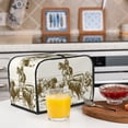 thumbnail image 6 of Lsque Cattle Drive By Two Cowboys Print 2 Slice Toaster Cover , Kitchen Appliance Dustproof Protector , Toaster Protector Dustproof Kitchen Appliance Cover, 6 of 7