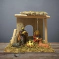 thumbnail image 4 of Estatuas de ,Colección de mesa de figuras de estatuas de ,Figuras religiosas de  para decoración del hogar,conjunto de pesebre adornos Yuyangstore Estatuas de la Sagrada Familia, 4 of 8