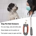 thumbnail image 2 of Peggybuy Stainless Steel Dog Cat Pet Nail Scissors Toe Claw Trimmers Cutter Tool(S), 2 of 9