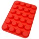 thumbnail image 5 of Molde de silicona para magdalenas JAMW Sencillez color rojo, 5 of 5