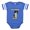 Royal Blue, variant on CafePress - Havanese Mom - Cute Infant Baby Football Bodysuit