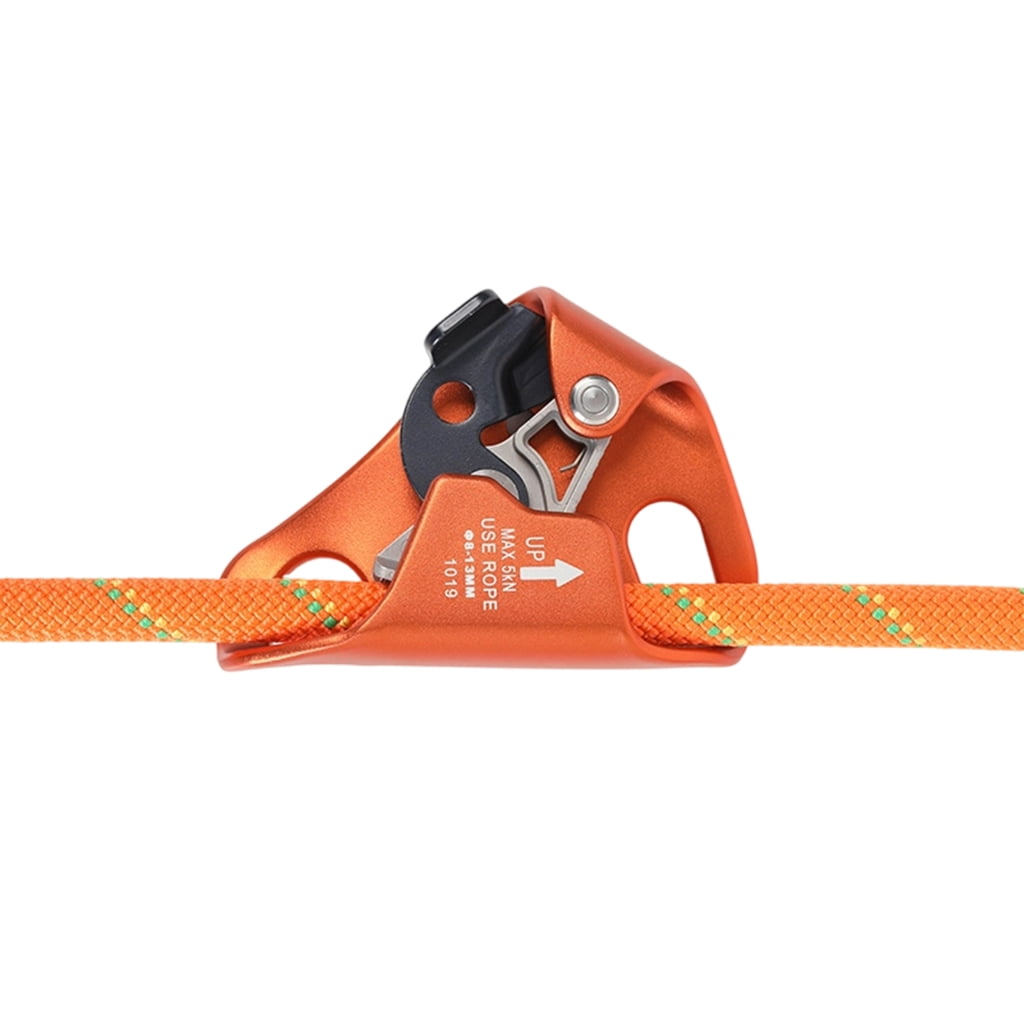 Miiottaa Rock Climbing Chest Ascender Rope Climbers with Carabiner Mountaineering Tree Arborist Climbing Rappelling Equipment