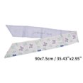 thumbnail image 4 of Ofertas Únicas 1 Pc Diadema Patrón de Cinta Larga para Mujeres Morado, 4 of 6