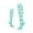 Mint Green, variant on AJGRHE Women's Sports Elastic Compression Socks Outdoor High Long Tube Running Pressure Support Stockings Hot Pink L