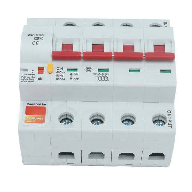 Disyuntor Wi Fi, Disyuntor WiFi inteligente Disyuntor Bluetooth Disyuntor Polo Rendimiento inigualable VoborMX herramienta