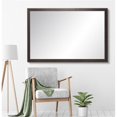 thumbnail image 1 of BrandtWorks Texturé Expresso Ferme Miroir Mural 29,5 x 52,5 Po BM076L3, 1 of 3