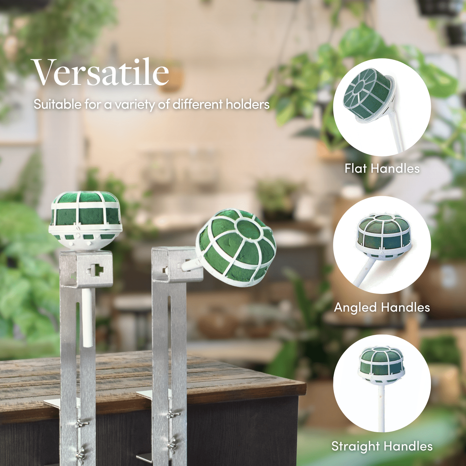 Holiday Designs - Floral Bouquet Holder Mounting Stand – Heavy Duty Metal Workbench Clamp for Wedding Bouquet Holder Handles – Adjustable & Secure Design Tool for Florists