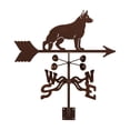 thumbnail image 5 of EZ Vane German Shepherd Weathervane | Garden Mount | 14 Gauge Steel | Sealed Ball Bearings | Home or Garden, 5 of 7