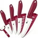 thumbnail image 1 of Juego de Cuchillos de Cerámica con Tapas, 9 Piezas, Cuchillos de Cocina para Pelar Frutas, Cuchillo de Chef, Cuchillo Utilitario y Pelador, 1 of 7
