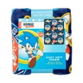 thumbnail image 5 of Sonic Kids Silky Soft Plush Throw, 40 x 50, Sega, 5 of 5
