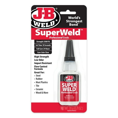 J-B Weld SuperWeld Instant Adhesive 20 g