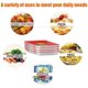 thumbnail image 4 of Bandeja creativa de plástico para alimentos Zhivalor LN-1222, 4 of 4
