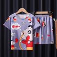 thumbnail image 1 of Conjunto de pijama de Hello Kitty y Mickey para niño y niña Deng Xun ropa de dormir de Dibujos animados, 1 of 4