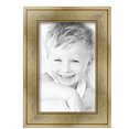 thumbnail image 2 of ArtToFrames 8" x 14" Precious Metals Pale Gold Picture Frame, 8.5x14 inch Gold Wood Poster Frame (WOM-5222),  Pack, 2 of 7