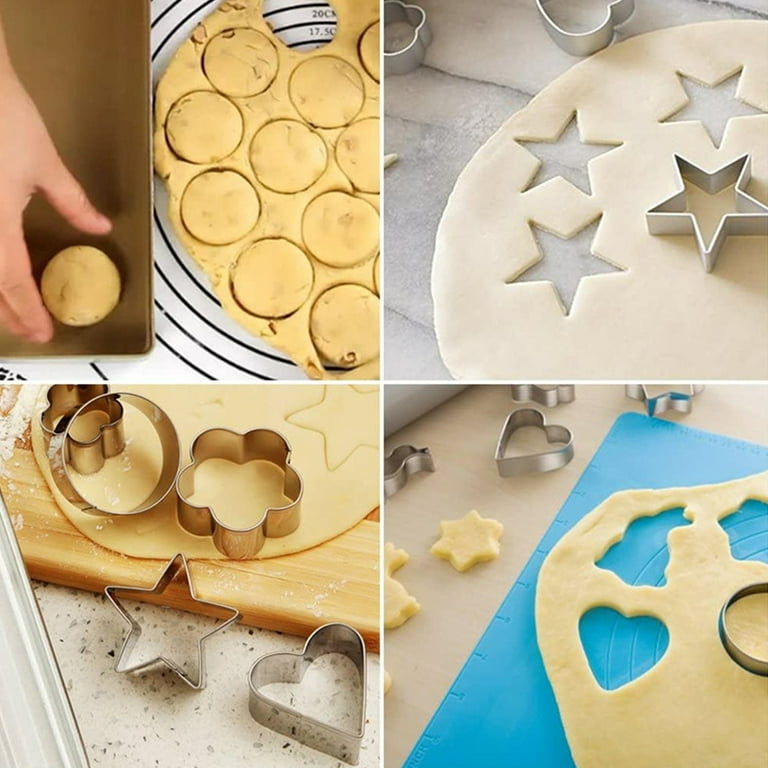 LINASHI Mini Cookie Cutter Set 30pcs/set Mini Cookie Cutters Set