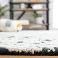 thumbnail image 6 of SAFAVIEH Blossom Asher Geometric Wool Area Rug, Black/Ivory, 5' x 8', 6 of 10