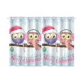 thumbnail image 1 of BSDHOME Greeting Christmas Two Owls Window Curtain Kitchen Curtain 26x39 inches (Two Pieces), 1 of 3