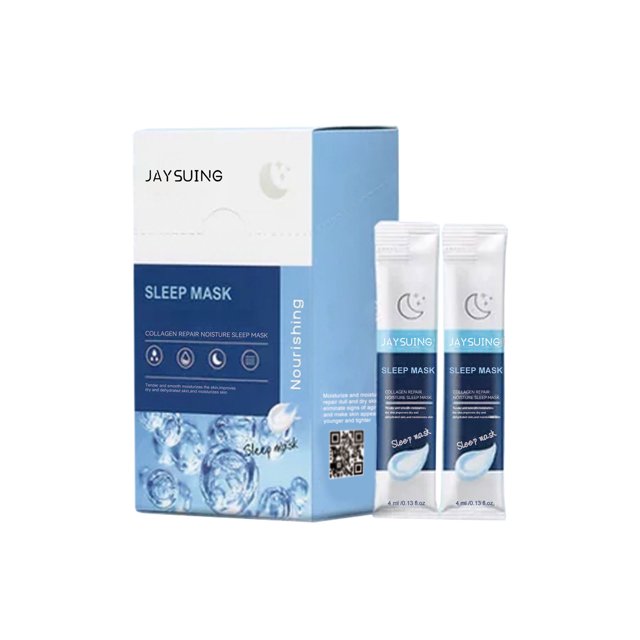 Máscara facial para dormir, mascarilla hidratante para reparar la piel durante la noche Afortunado Sencillez