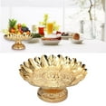 thumbnail image 5 of Elegant Gold Fruit Bowl & Tray - European Style Decorative Plate for Worship & Home, 5 of 9