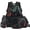 Black Cat, variant on XYZCANDO Pink Axolotl School Backpack Set 4Pcs with Portable Lunch Bag Multifunctional Pencil Case Water Bottle Bag Carrier Suitable for Elementary Middle School
