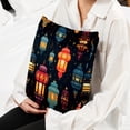 thumbnail image 6 of Ramadan Lantern Velvet Throw Covers Pillows with Unique Patterns - Set of 2 Decorative Pillow Inserts in 16x16, 18x18, 20x20 Inches for Home Decor and More, 6 of 6