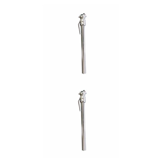 Speravity Medidor de presión de neumáticos portátil pluma resistente al desgaste Motor de vehículo neumático accesorios de coche probador de presión Como se muestra 2piezas Speravity CBP018776