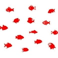 thumbnail image 2 of VWAQ School of Fish Wall Stickers - Pack of 14 Vinyl Decals - Version 2, 2 of 2