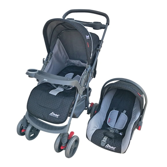 Carriola Travel System Star Negro D'Bebé 41-2