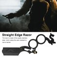 thumbnail image 2 of Straight Edge Razor Men Eyebrow Razor Barber Supplies Straight Ring Razor Essential for Razor Kit, 2 of 9
