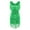 Green, variant on inhzoy Womens Sequins Flapper Latin Salsa Dance Dress V-Neck Tassel 1920s Cocktail Party Dress Rose M