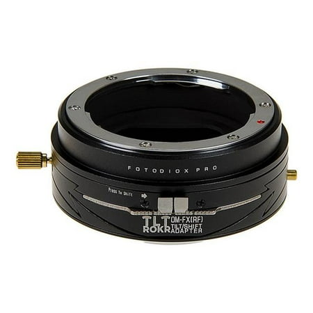 UPC: 0847372045228 | Fotodiox TLTROKR-OM35-FXRF Tilt & Shift Lens Mount Adapter for Olympus Zuiko Fuji Camera Body