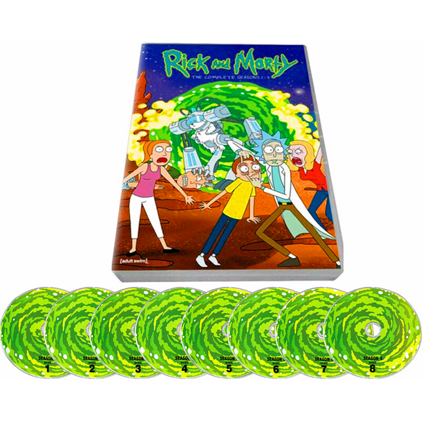Rick and Morty Complete Series DVD Box Set - Walmart.com