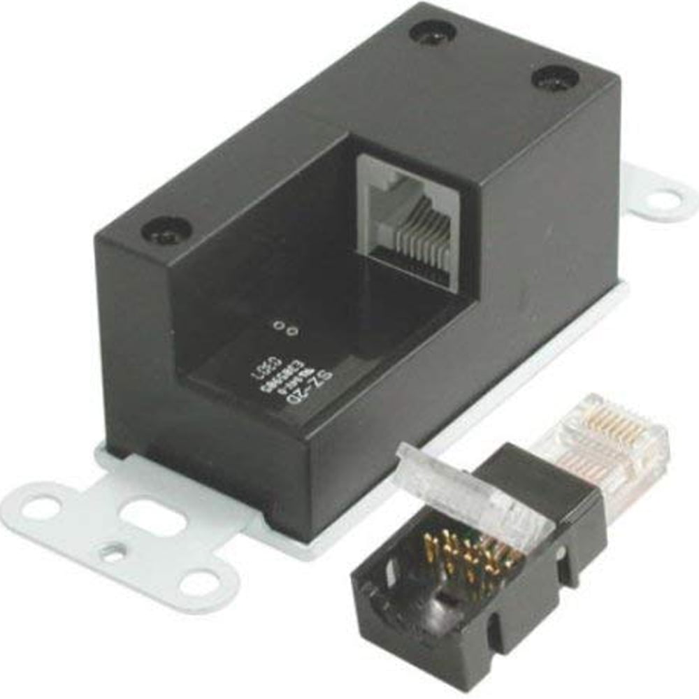 C2G 29342 USB 1.1 Over CAt5 Superbooster Extender Wall Plate Kit, White