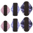 thumbnail image 1 of MasteelfCA 6 Pcs Serviettes Hygiéniques Réutilisables Lavables en Tissu Protège-Slips, 1 of 7