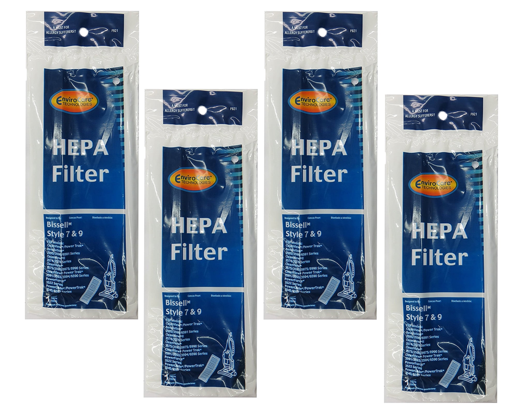 1 Set Bissell Stile 12 & Powerforce Filtro Polvere Alto Qualità 203-1402 - Foto 14