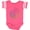 Football Pink and White, variant on Pi Day Pi Numerals in Rainbow Spiral Boys or Girls Baby Bodysuit