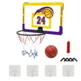 thumbnail image 2 of Kit de aro de baloncesto para interiores, aro de baloncesto montado en la pared, aro de baloncesto para sala de deportes, aro de baloncesto para sala de estar, aro de baloncesto True Excellence, 2 of 14
