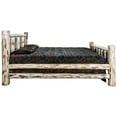 thumbnail image 4 of Montana Woodworks MWFBVLZBRONC Montana Full Bed with Laser Engraved Bronc Design, Clear Lacquer, 4 of 4