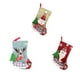 thumbnail image 2 of Moyic Calcetín de Navidad árbol de Navidad chimenea pared ventana dulces regalos bolsa comedor granja colgante fiesta decoración adornos Kits de decoración para fiestas Papá Noel Moyic HA069731-01, 2 of 6